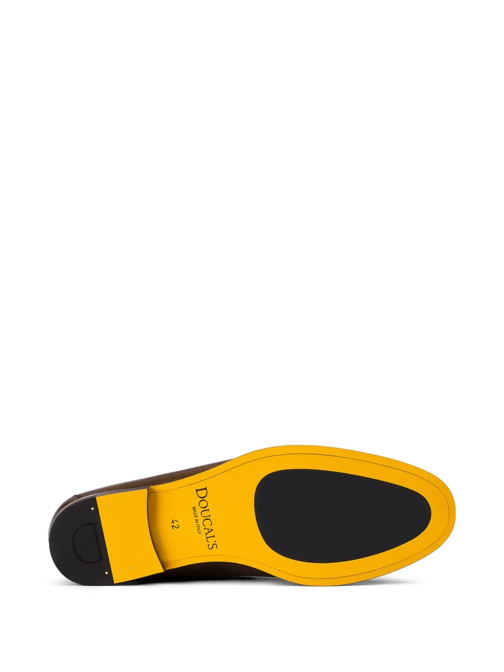 Doucal's Leren loafers Bruin