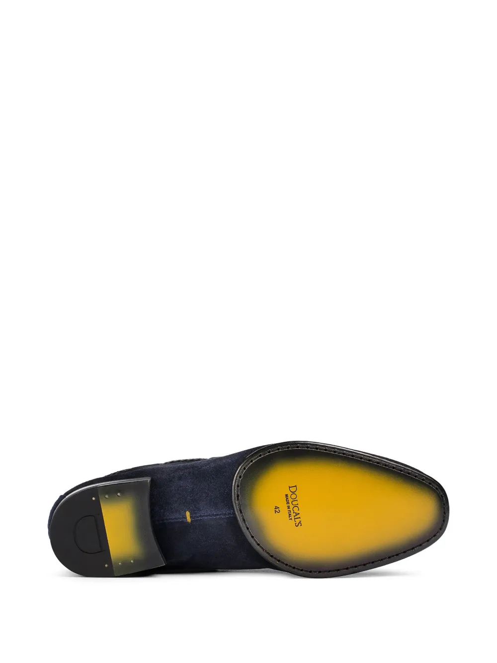 Doucal's Suède loafers met gevlochten kant Blauw