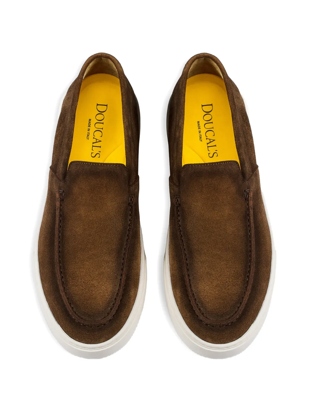 Doucal's leather loafers Bruin