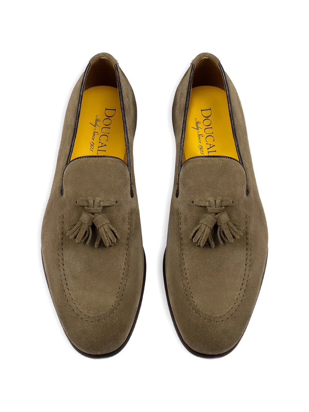 Doucal's Suède loafers Bruin