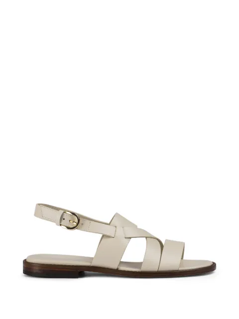 Doucal's multi-strap leather sandals