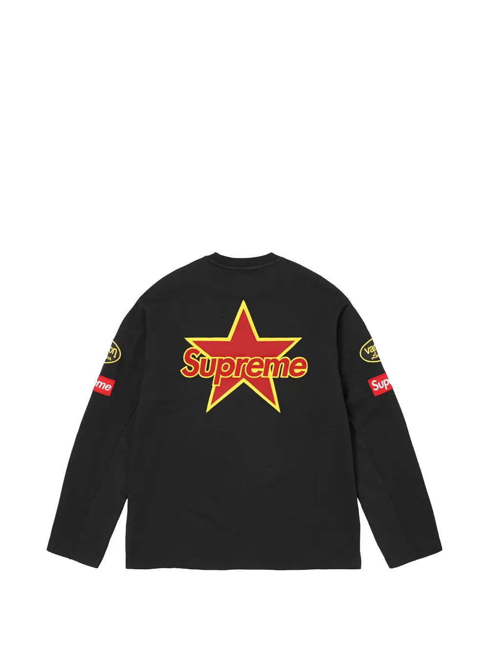 ム*ン様 Supreme ロングシャツ M Supreme x Vanson Leathers long-sleeve T-shirt | Black | FARFETCH ID