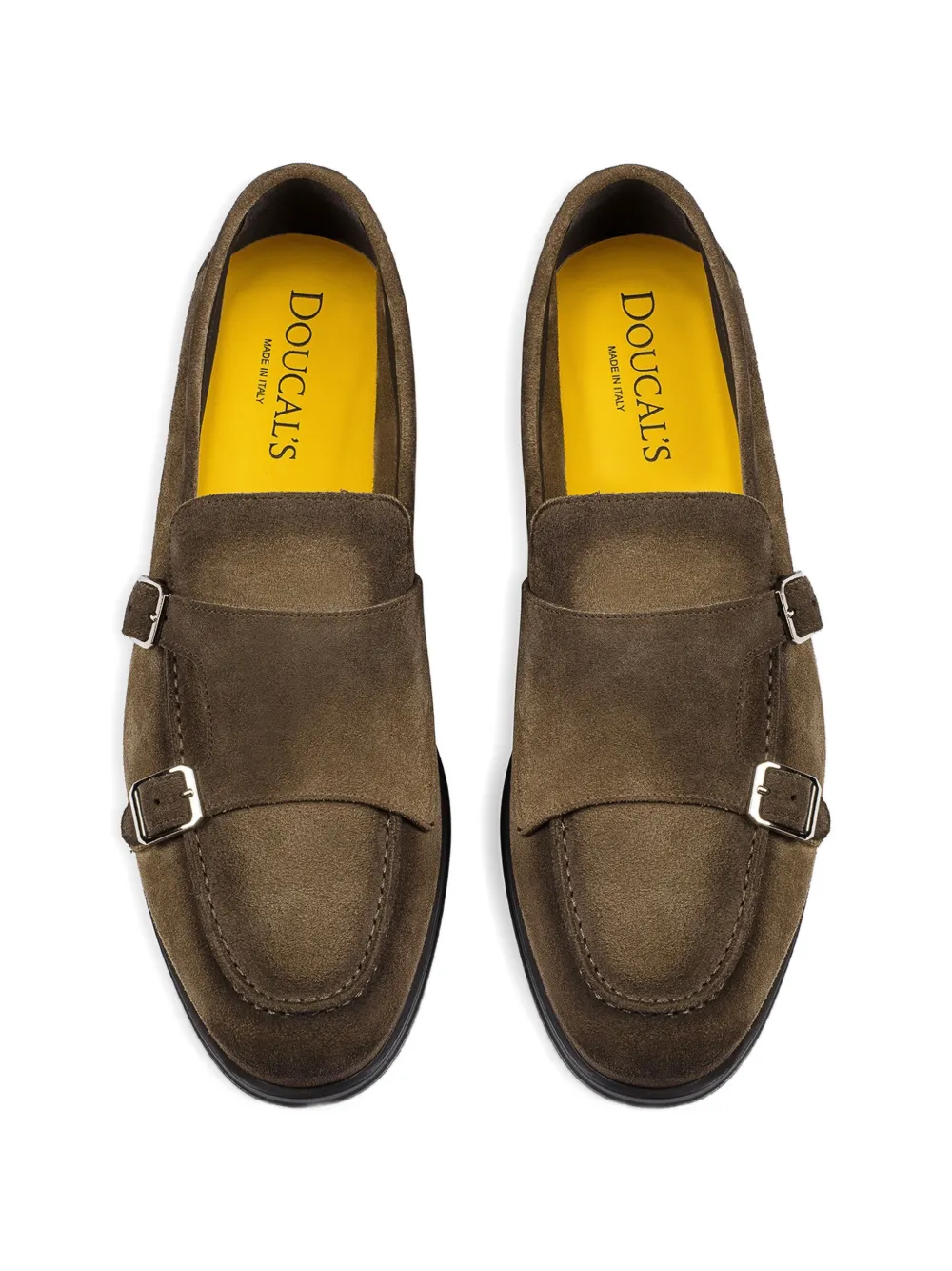 Doucal's buckled suede loafers Bruin