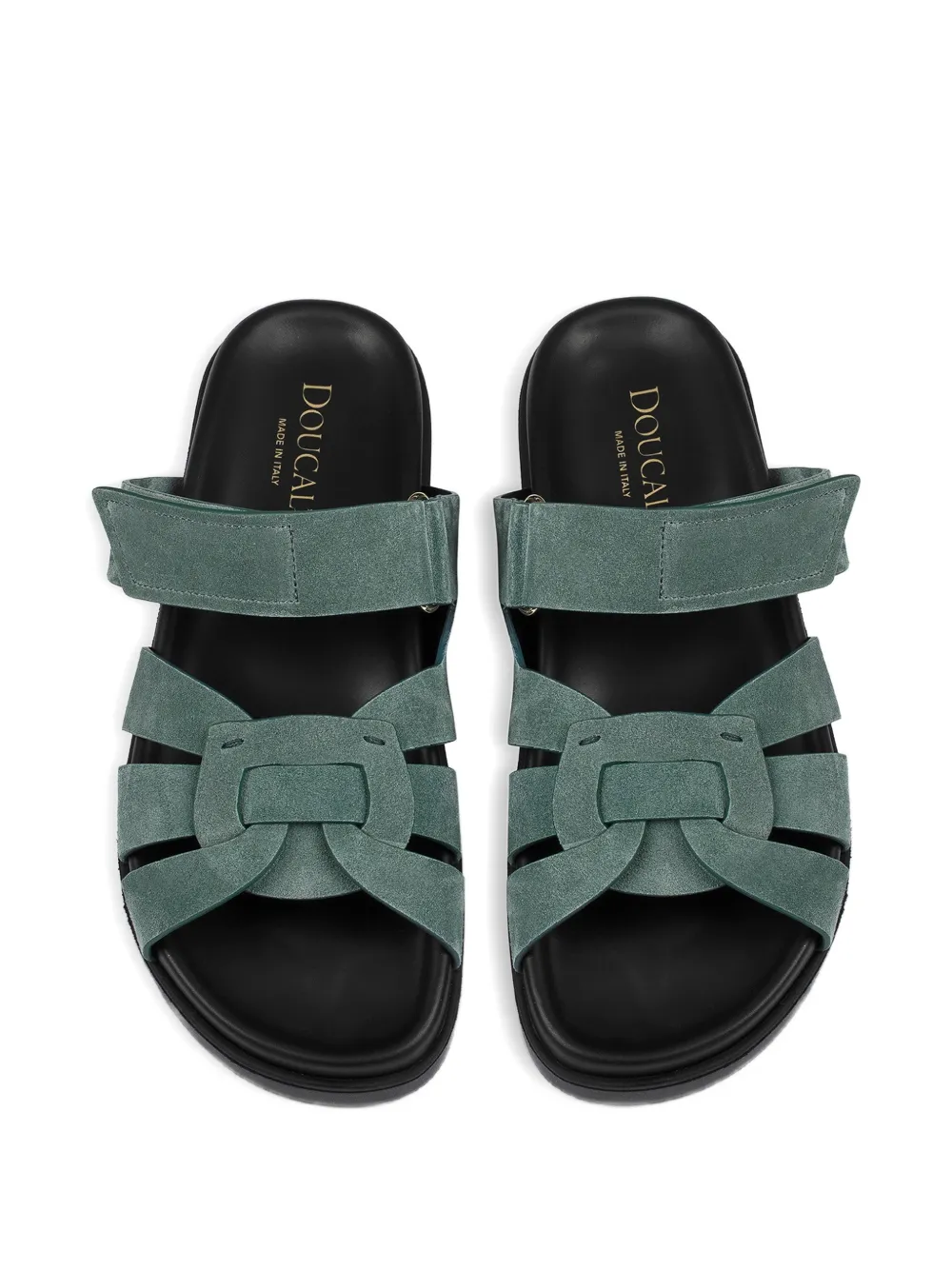 Doucal's Suède sandalen Groen