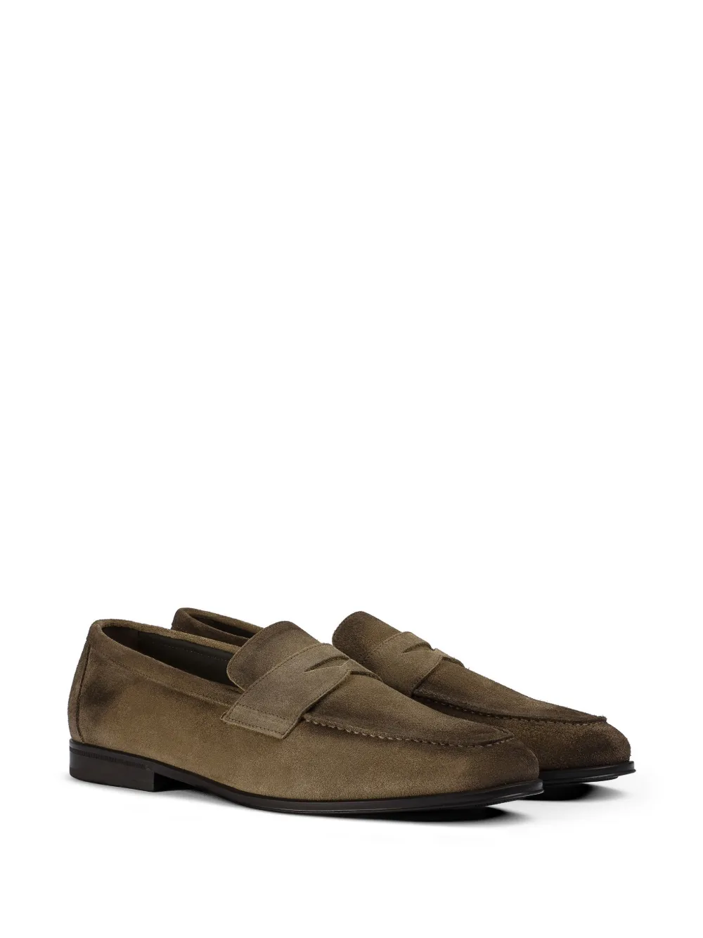 Doucal's suede loafers Bruin