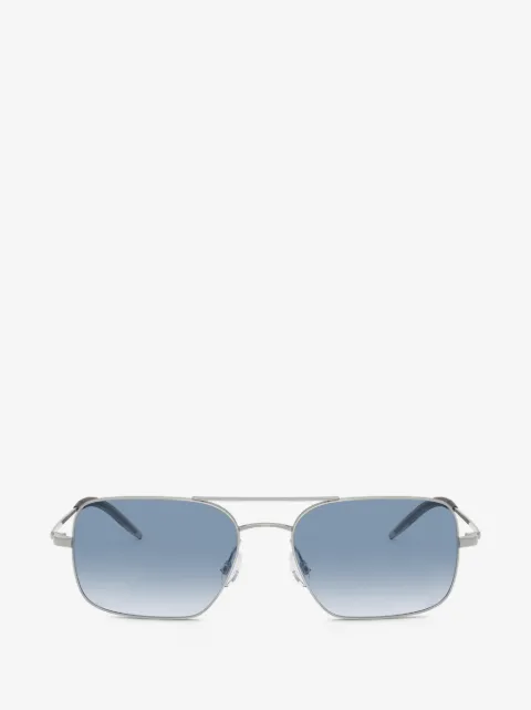 Oliver Peoples Victory II rectangle-frame sunglasses
