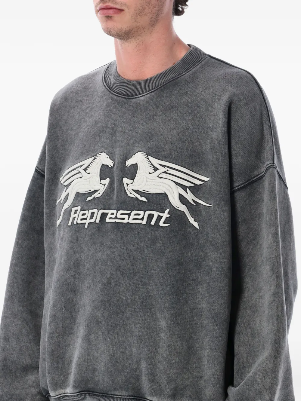  Represent Pegasus Sweatshirt - Grey 