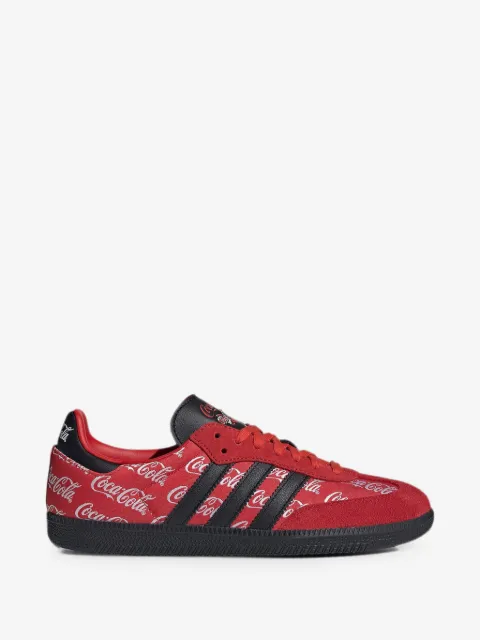 adidas tenis Samba en colaboración con Coca-Cola