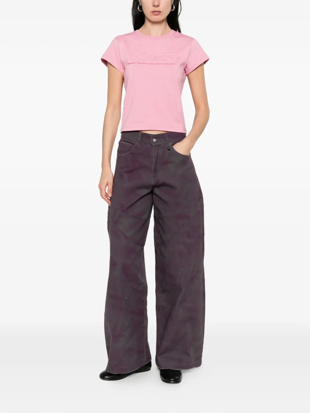  Alis Oliiey Logo T-shirt - Pink 