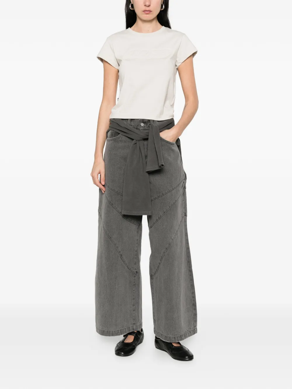 Alis Oliiey Logo T-shirt - Neutrals 
