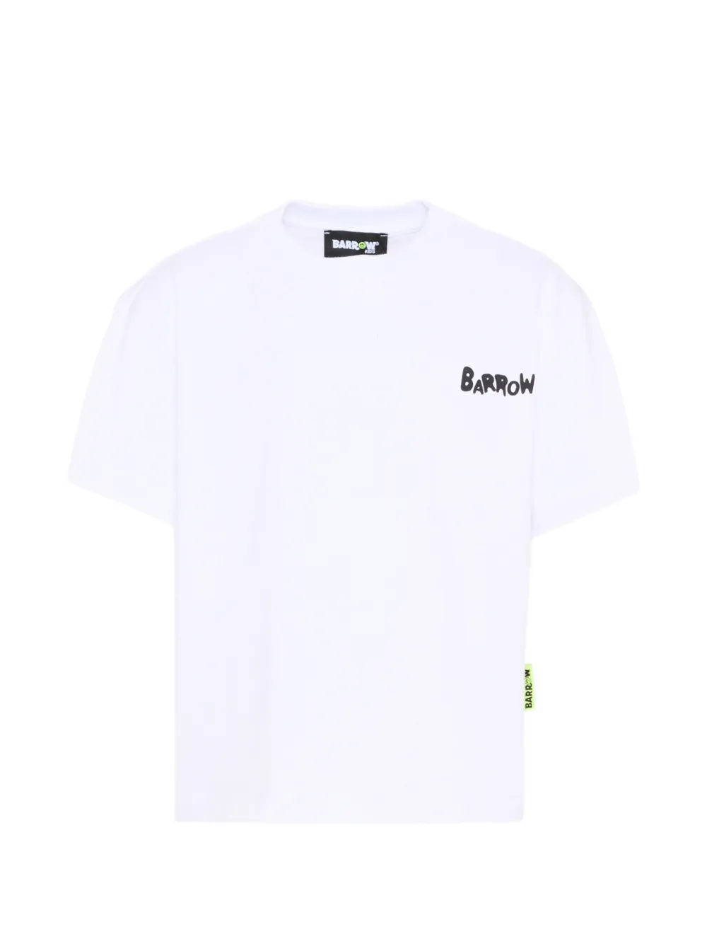 Barrow kids short-sleeve graphic T-shirt - Bianco