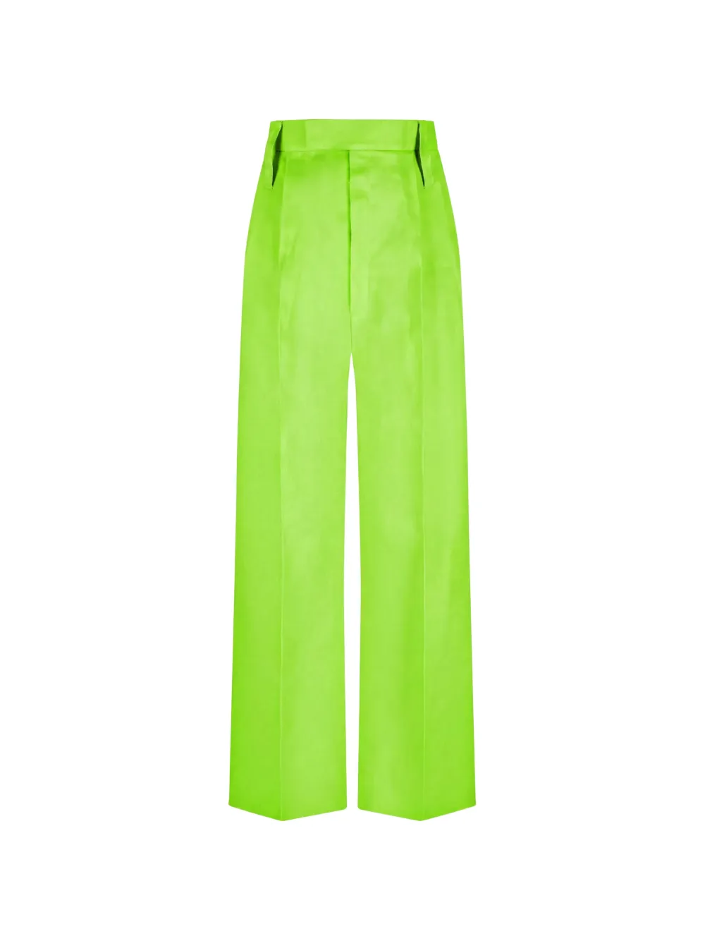 VIKY RADER STUDIO Marlene high-waisted pleated linen trousers