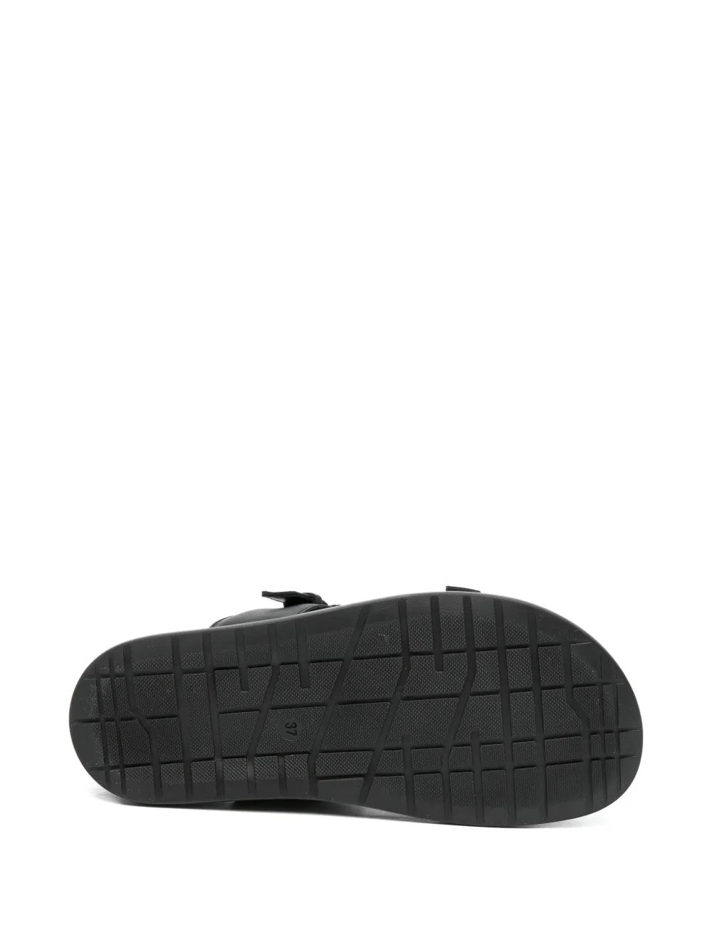 Elisabetta Franchi La Mia Bambina Sandalen met gesp Zwart