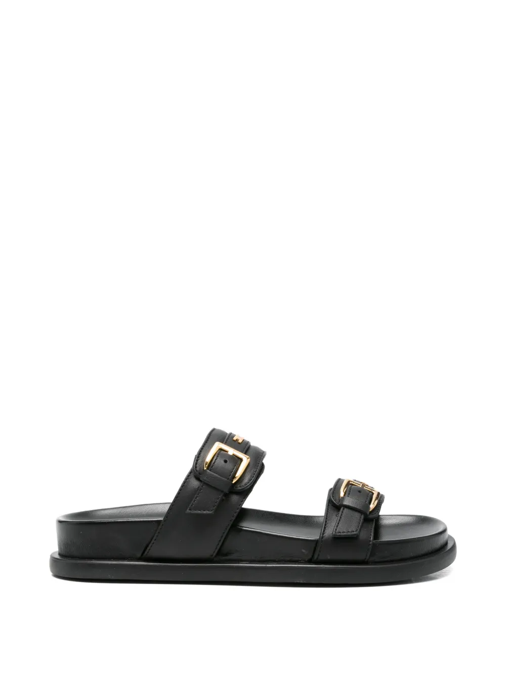 Elisabetta Franchi La Mia Bambina buckle-strap sandals - Nero