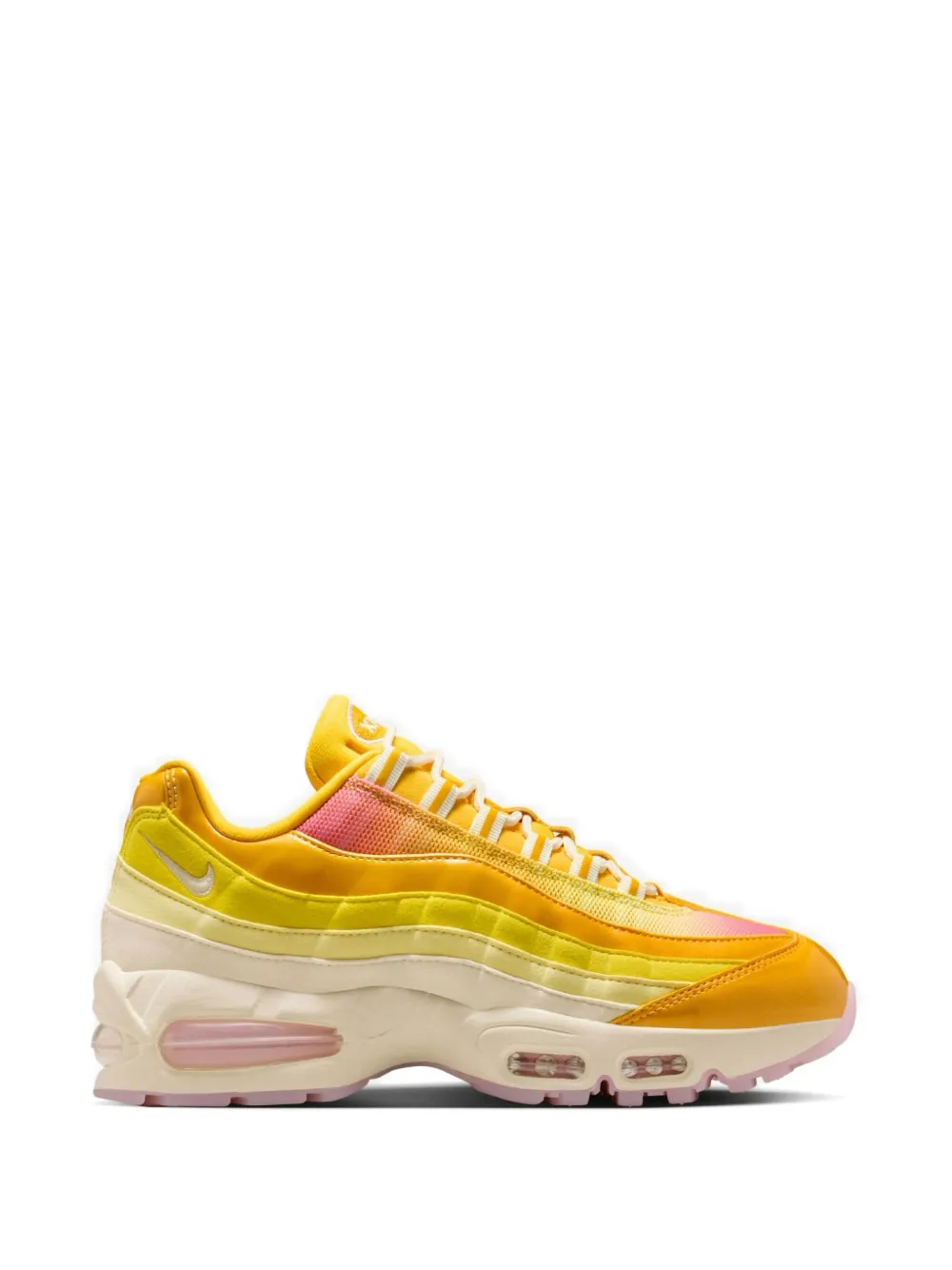 Nike Air Max 95 Big Bubble lace-up sneakers Geel