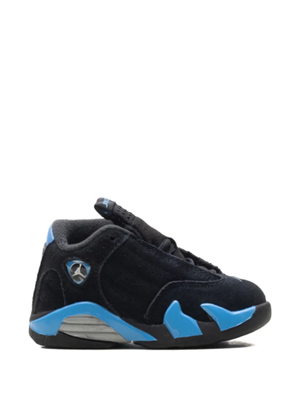 Jordan Kids Air Jordan 14 "Black University Blue" sneakers Zwart