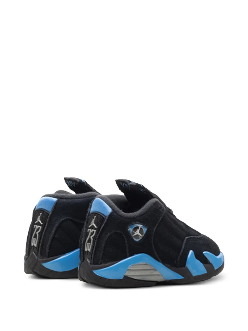 Jordan Kids Air Jordan 14 "Black University Blue" sneakers Zwart