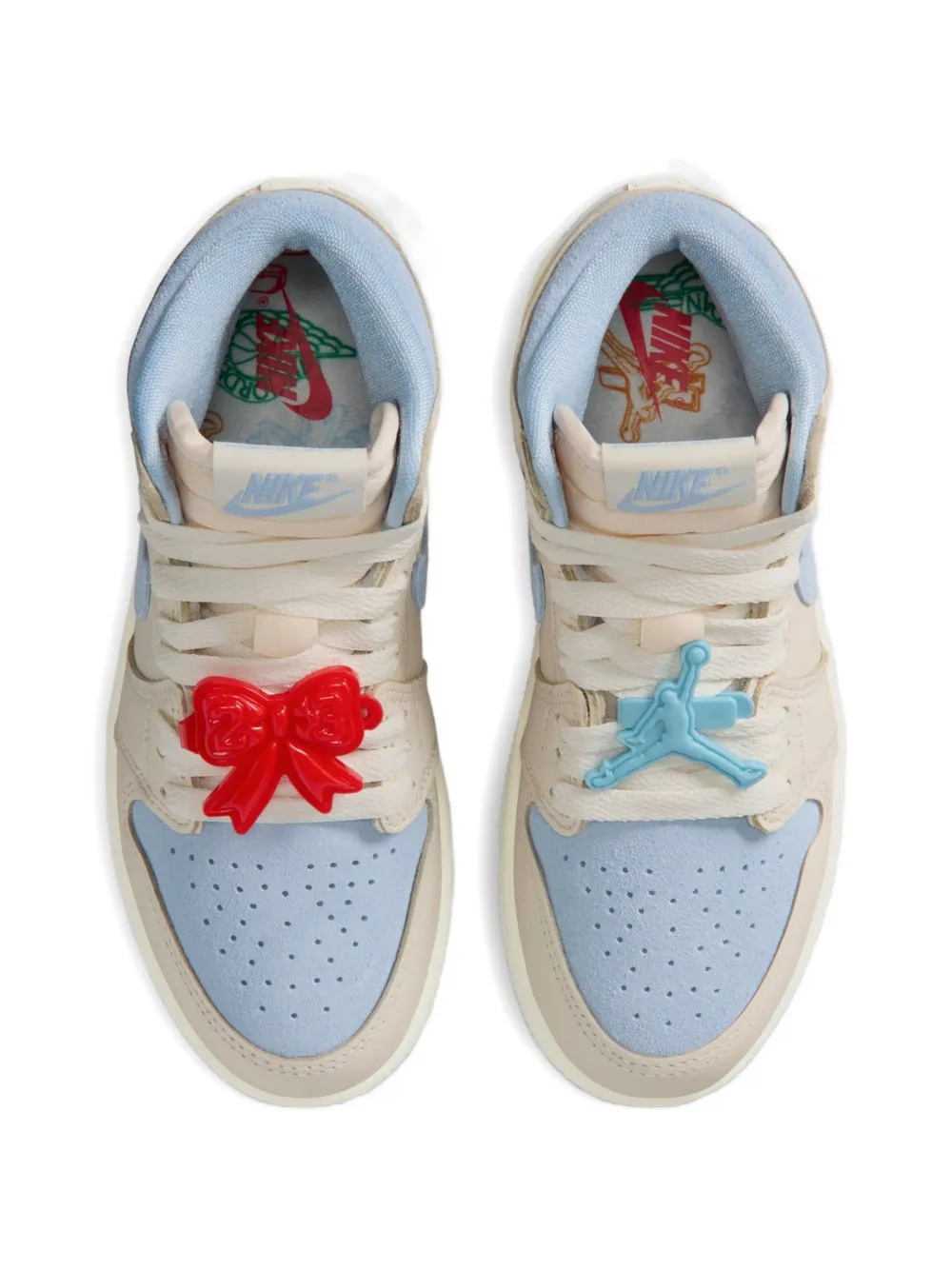 Jordan Kids Air Jordan 1 sneakers Beige
