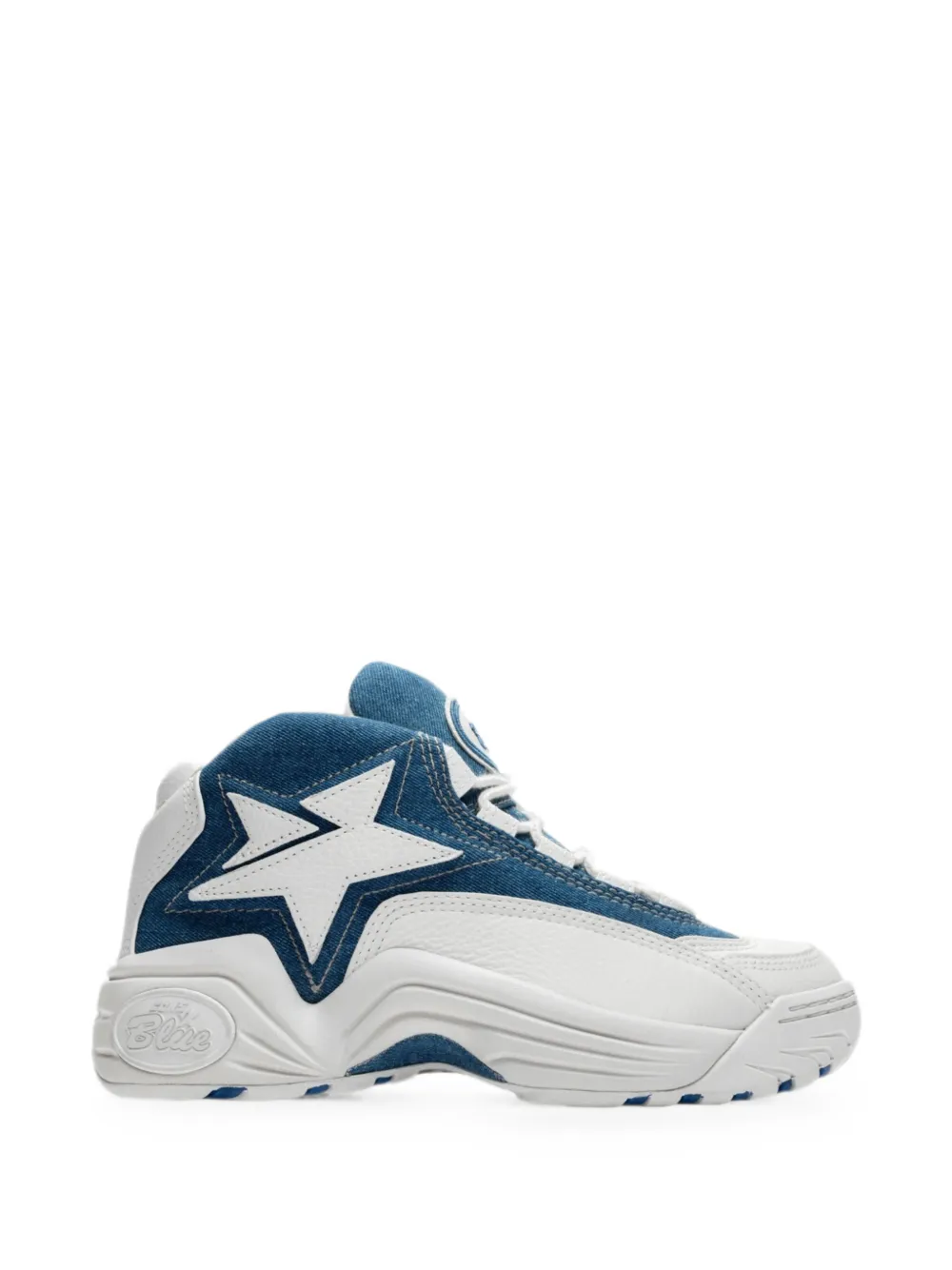 Converse CONS denim lace-up sneakers Wit