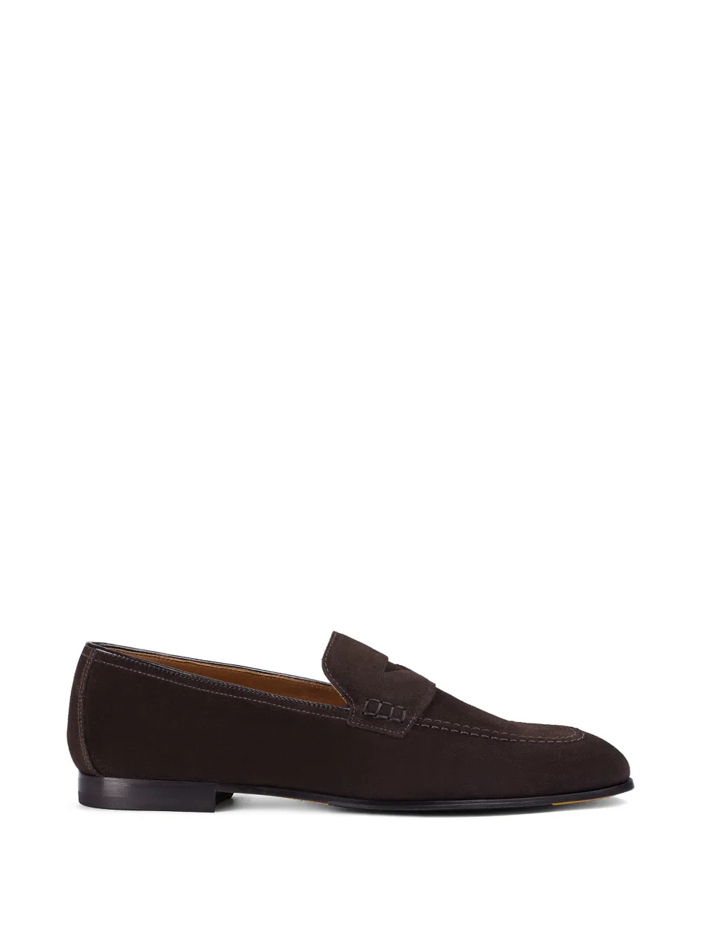 Doucal's suede loafers - Marrone