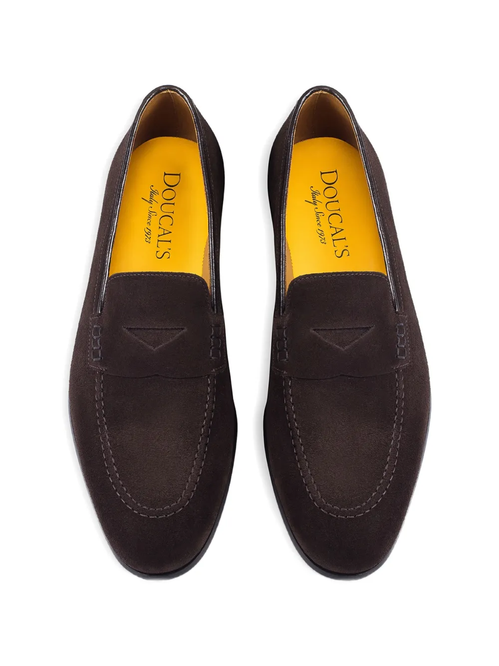 Doucal's Suède loafers Bruin