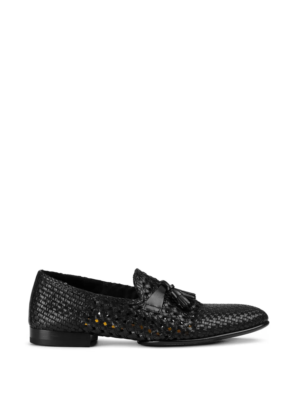 Doucal's tassel-detail leather loafers - Schwarz