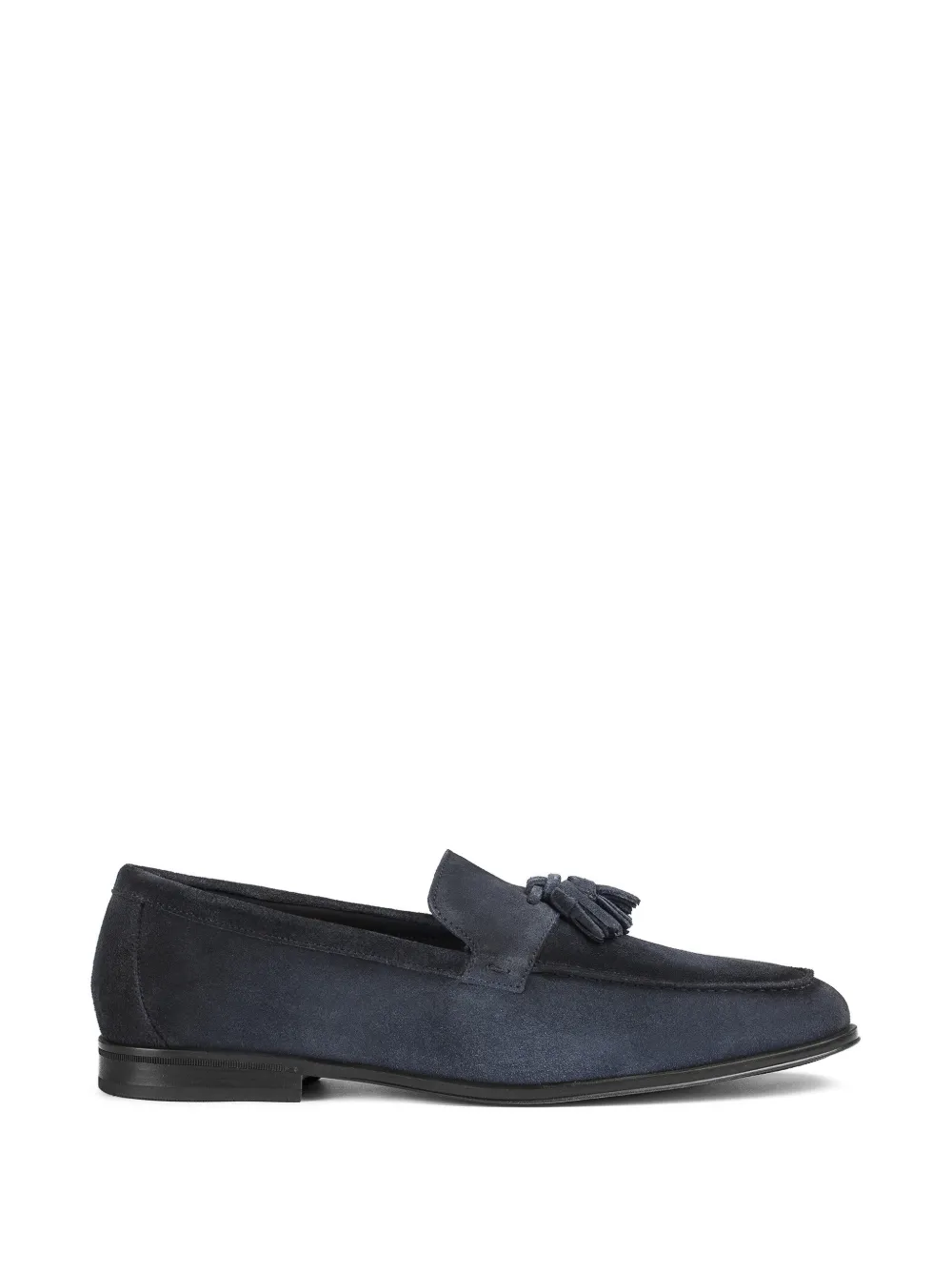 Doucal's tassel suede loafers - Blu