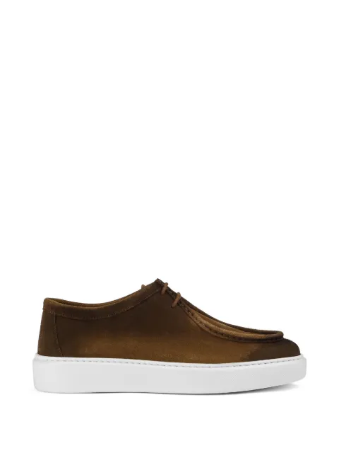 Doucal's Snuff suede lace-up shoes