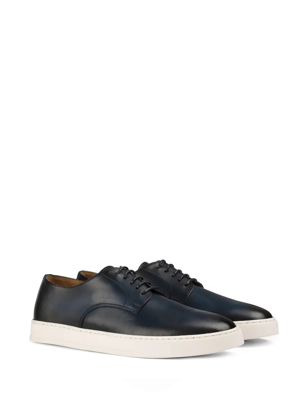 Doucal's leather sneakers Blauw