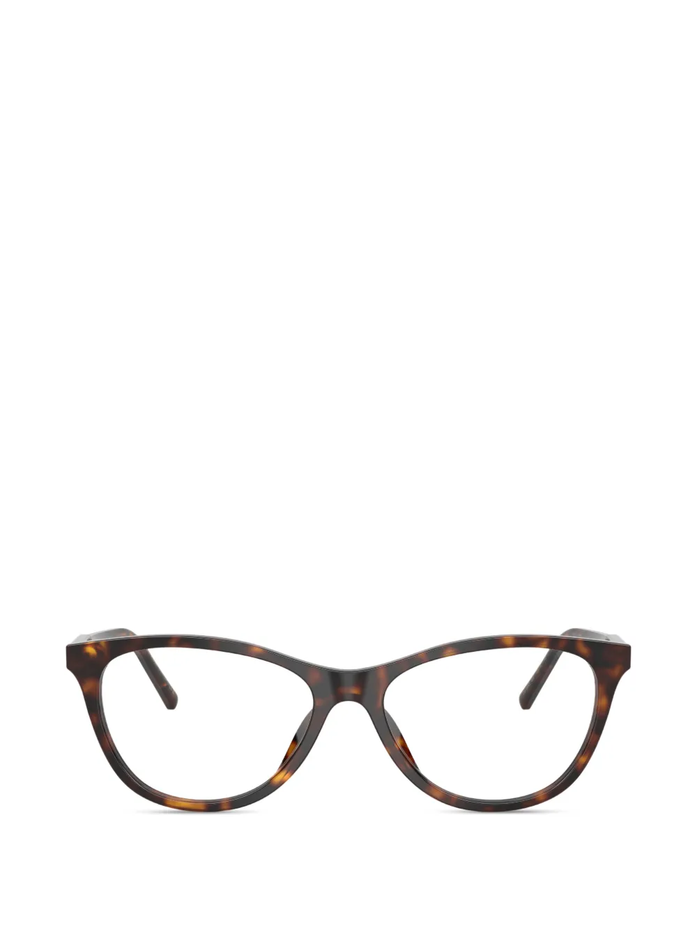 Dolce & Gabbana Eyewear oval-frame glasses - Marrone