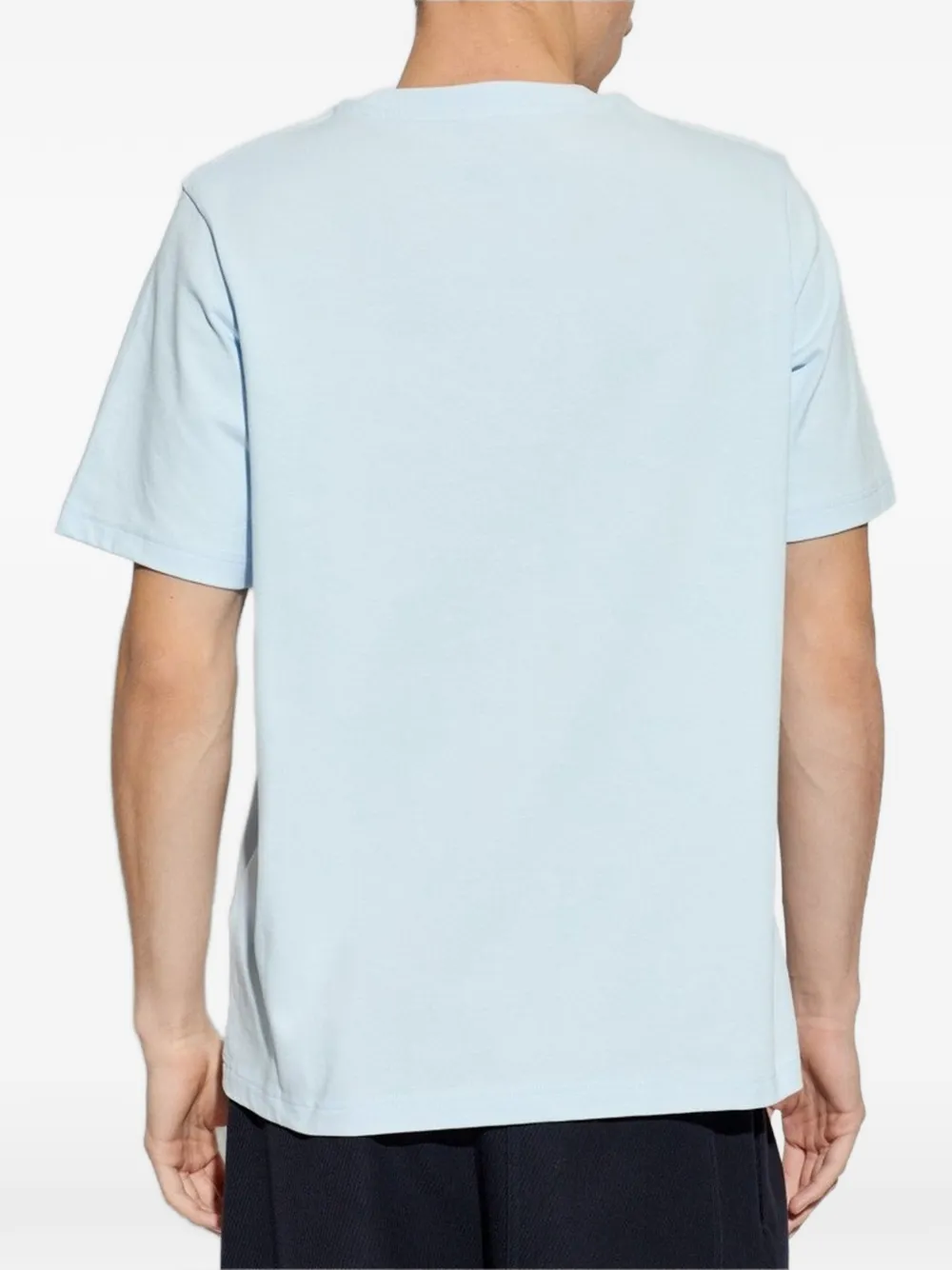 Casablanca T-shirt met monogram Blauw