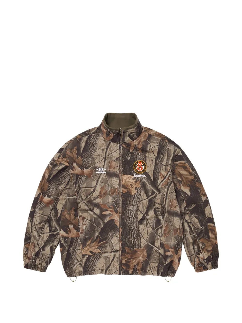 Supreme x Umbro Sportjacke mit Camouflagemuster - Braun