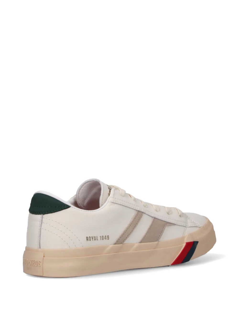 Pro-Keds Royal Classic gestreepte sneakers Beige