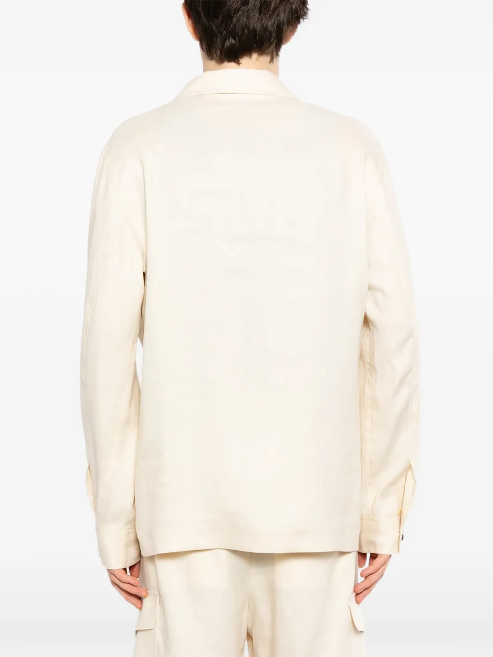 Tagliatore Jack met borstzakken met klep Beige