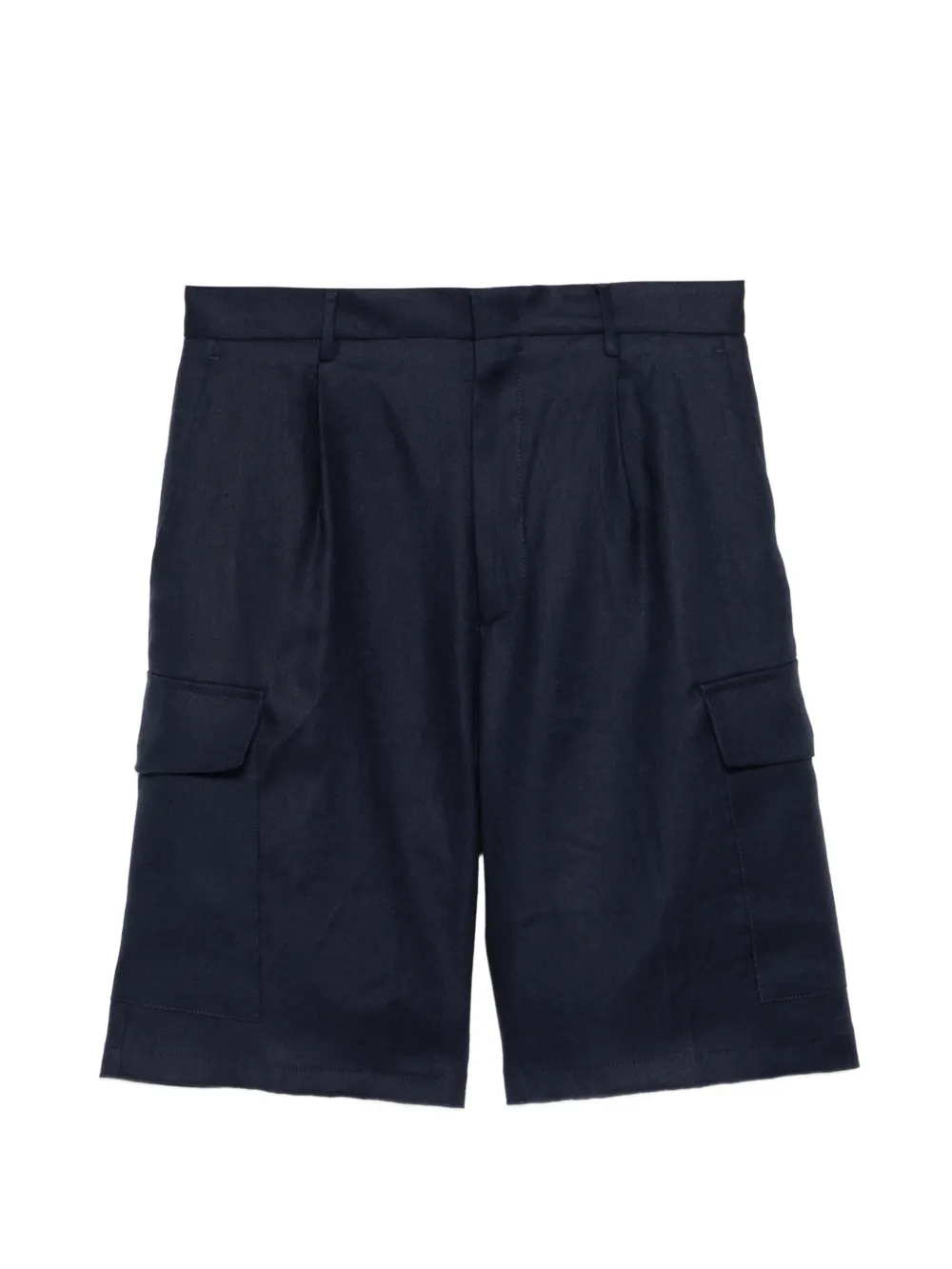 Tagliatore cargo pleated trousers - Grau