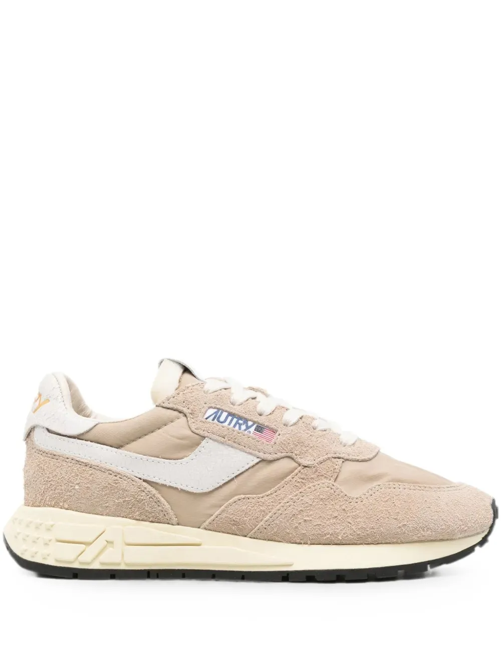 Autry Reelwind panelled sneakers Beige