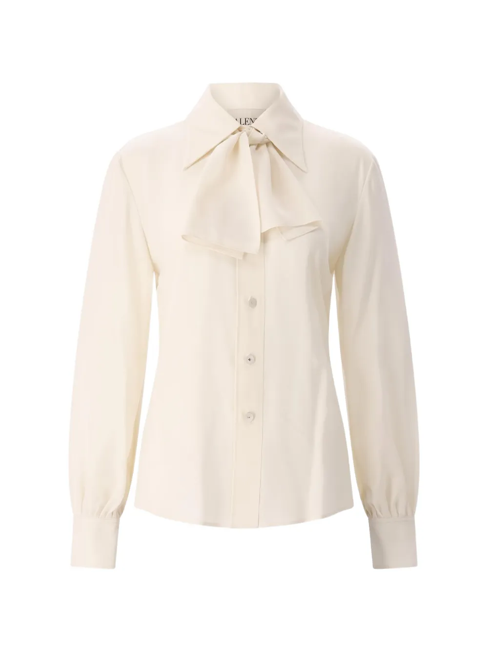 Valentino Garavani crepe de chine shirt - Toni neutri