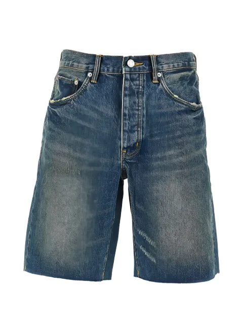 Purple Brand shorts de playa con botones