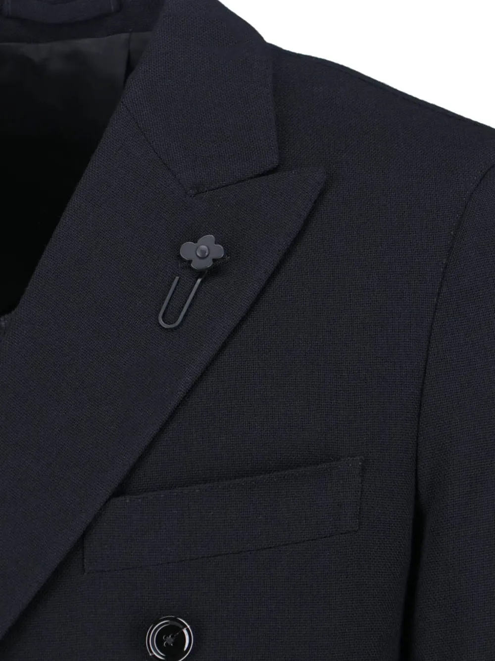 Lardini Blazer met dubbele rij knopen Blauw
