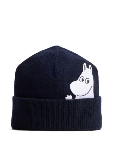 Patou x Moomin ribbed beanie hat