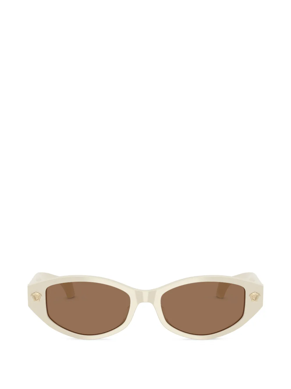 Versace Eyewear medusa cat-eye sunglasses - Toni neutri
