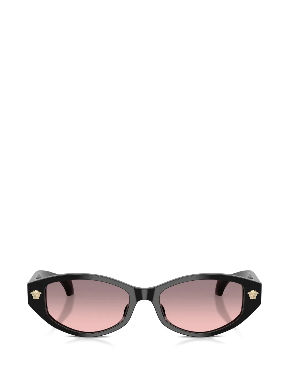 Versace Eyewear medusa geometric sunglasses - Nero