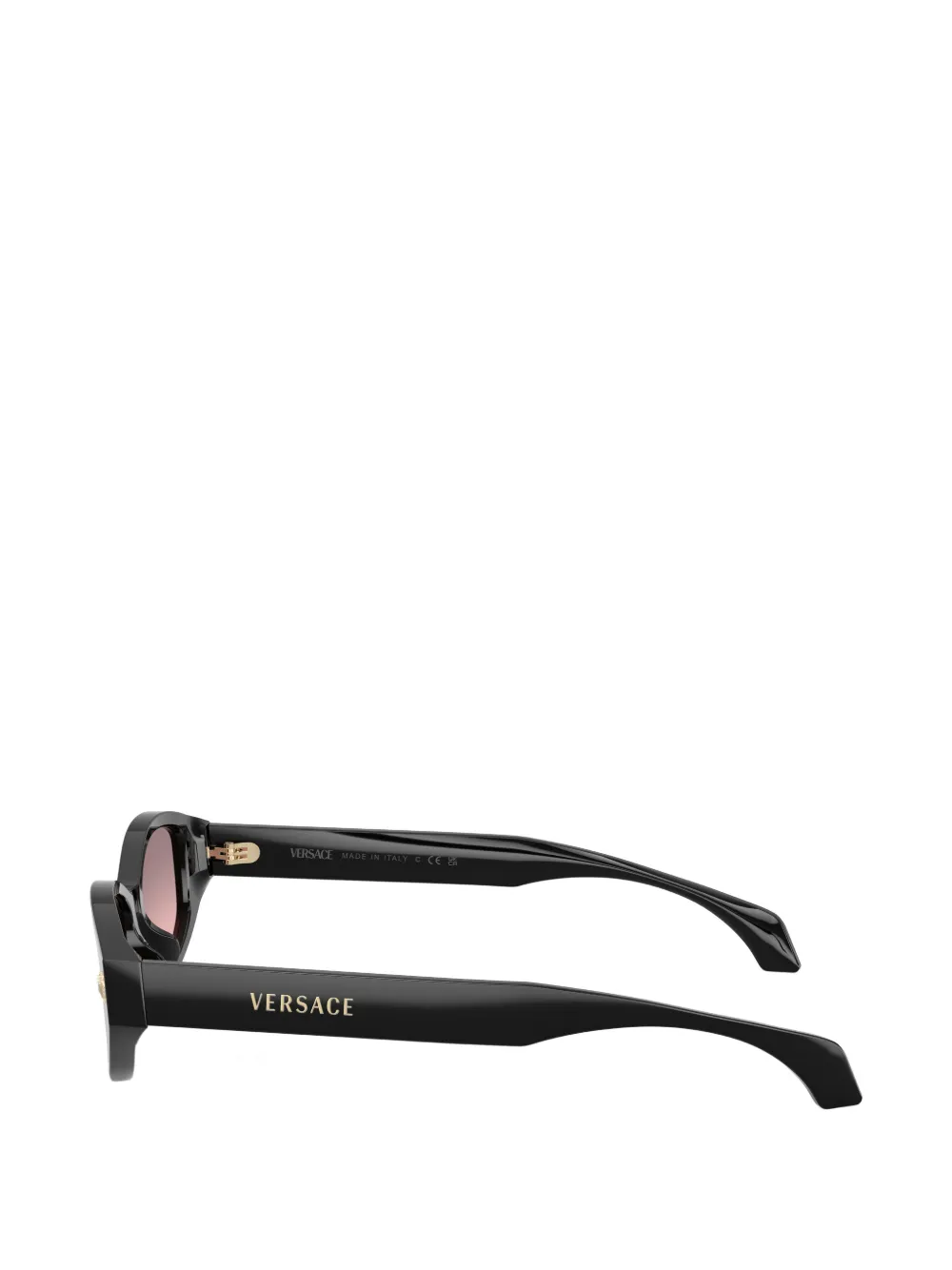 Versace Eyewear Medusa zonnebril met geometrisch montuur Zwart