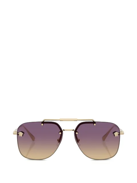 Versace Eyewear medusa browline sunglasses