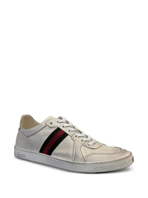 Gucci leather sneakers
