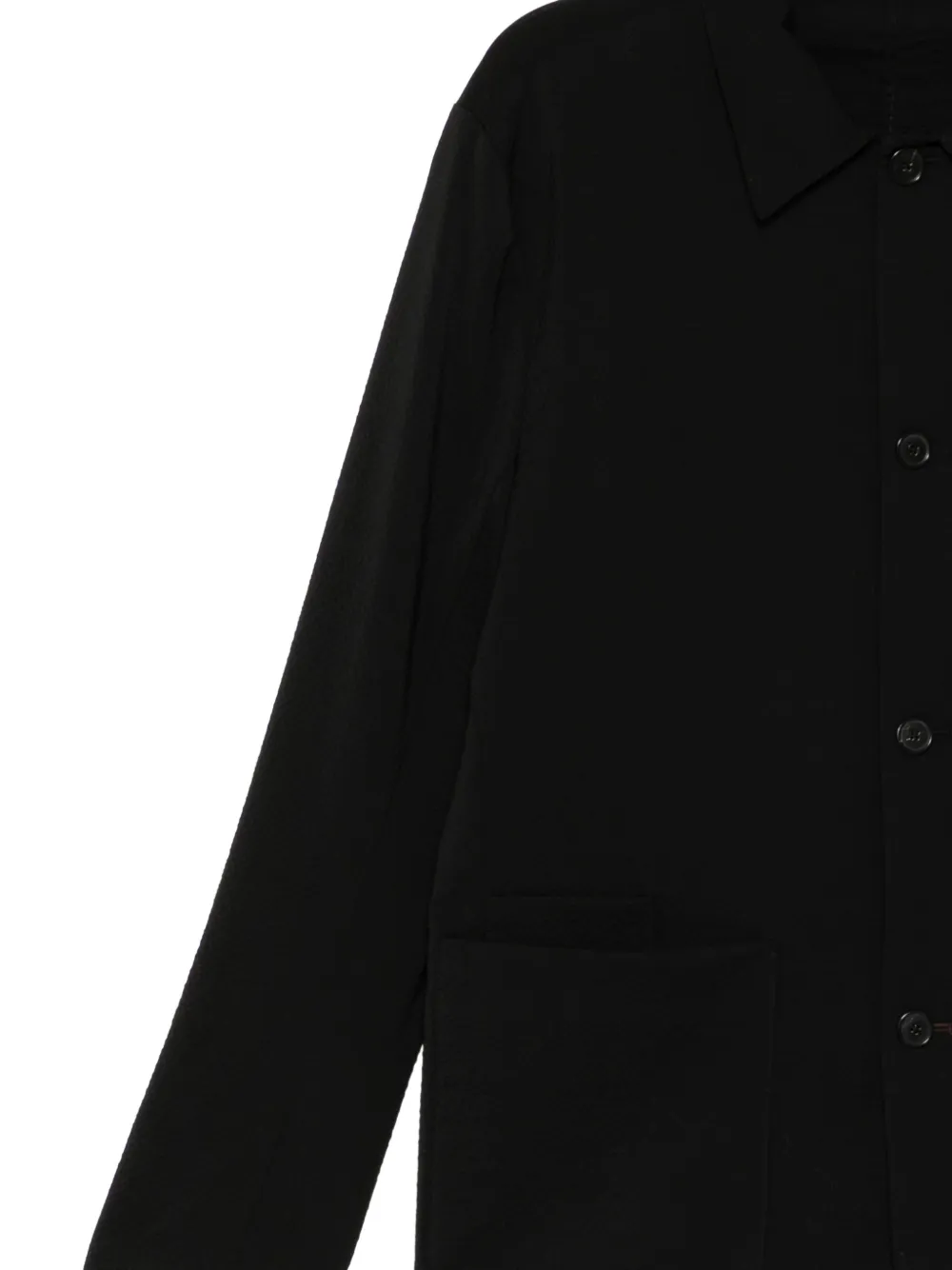 Paul Smith Button Pocket Wool Jacket - Black 