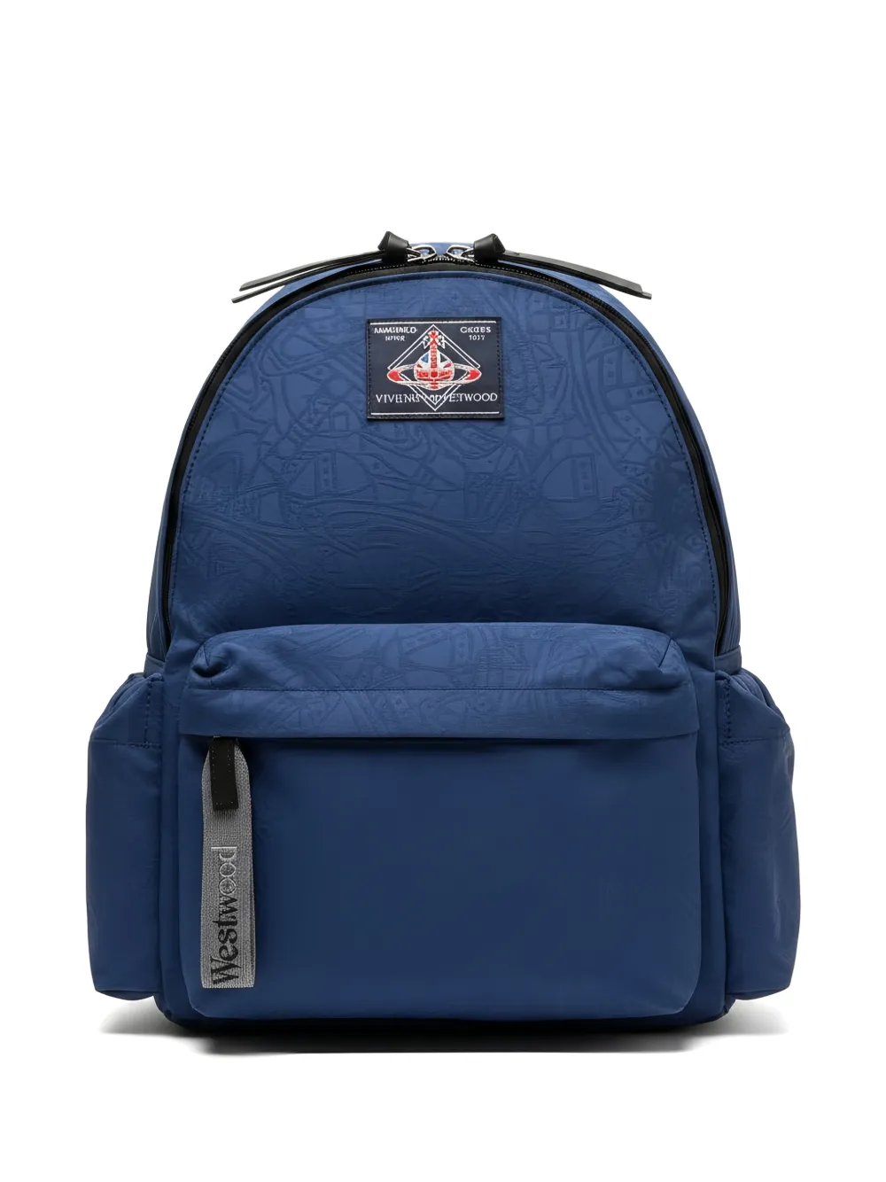 Vivienne Westwood Orb jacquard backpack - Blu