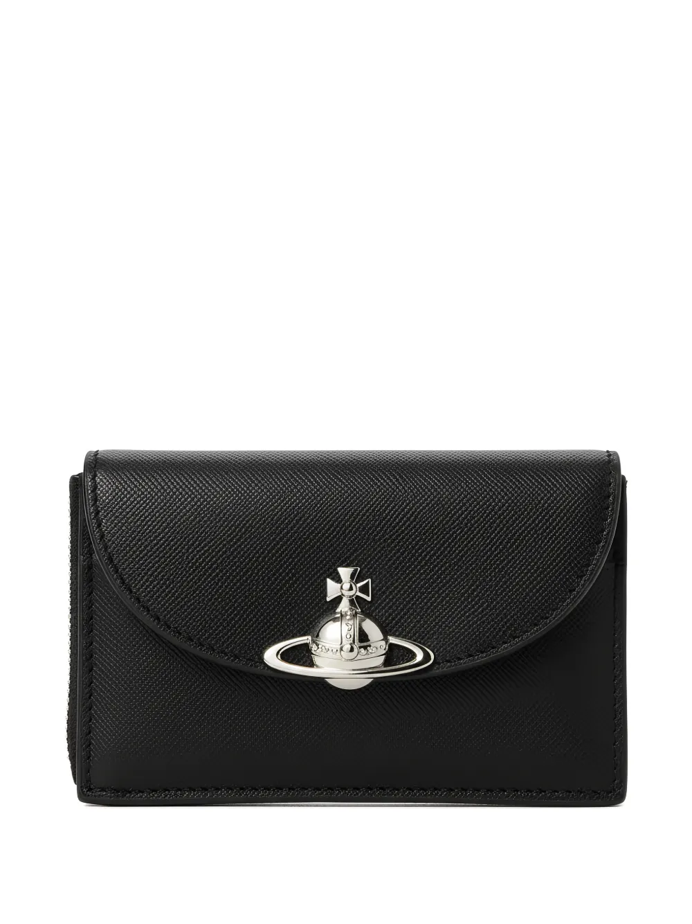 Vivienne Westwood Orb leather wallet - Nero