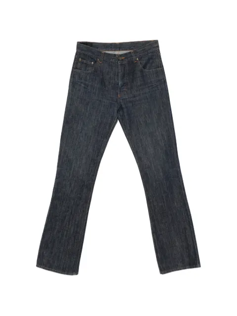 Alexander McQueen Pre-Owned 2000s embroidery jeans