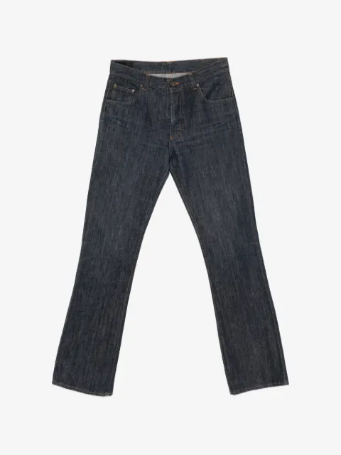 Alexander McQueen Pre-Owned 2000s embroidery jeans